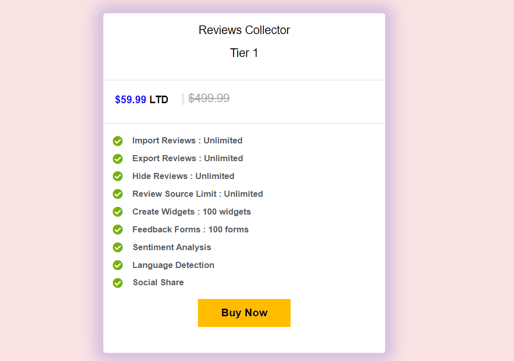 reviews collector dealmirror price