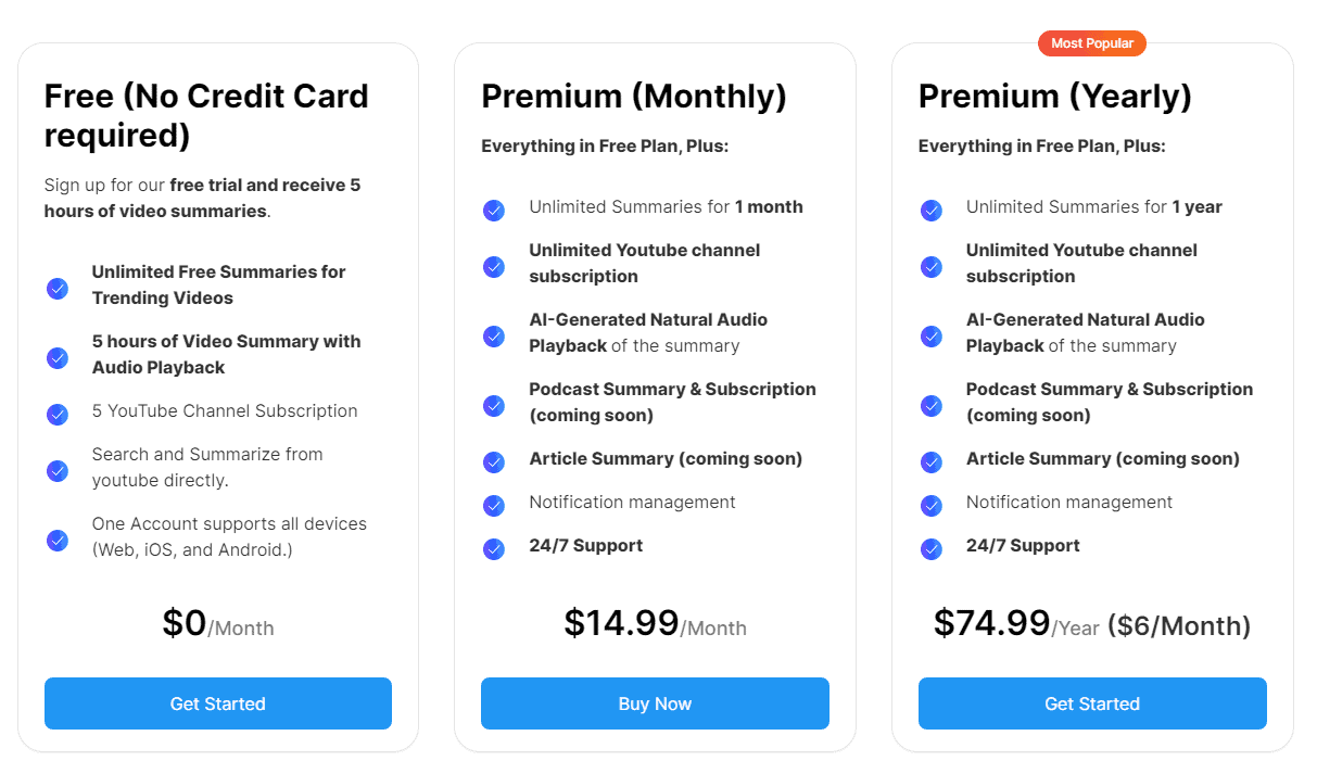 tubeonai regular pricing