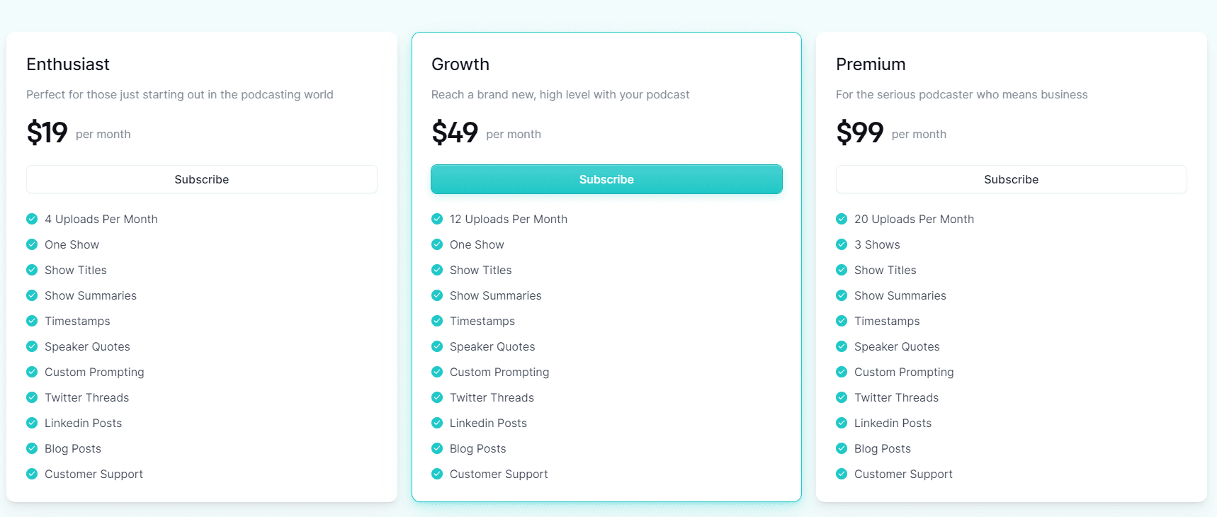 listener.fm regular price