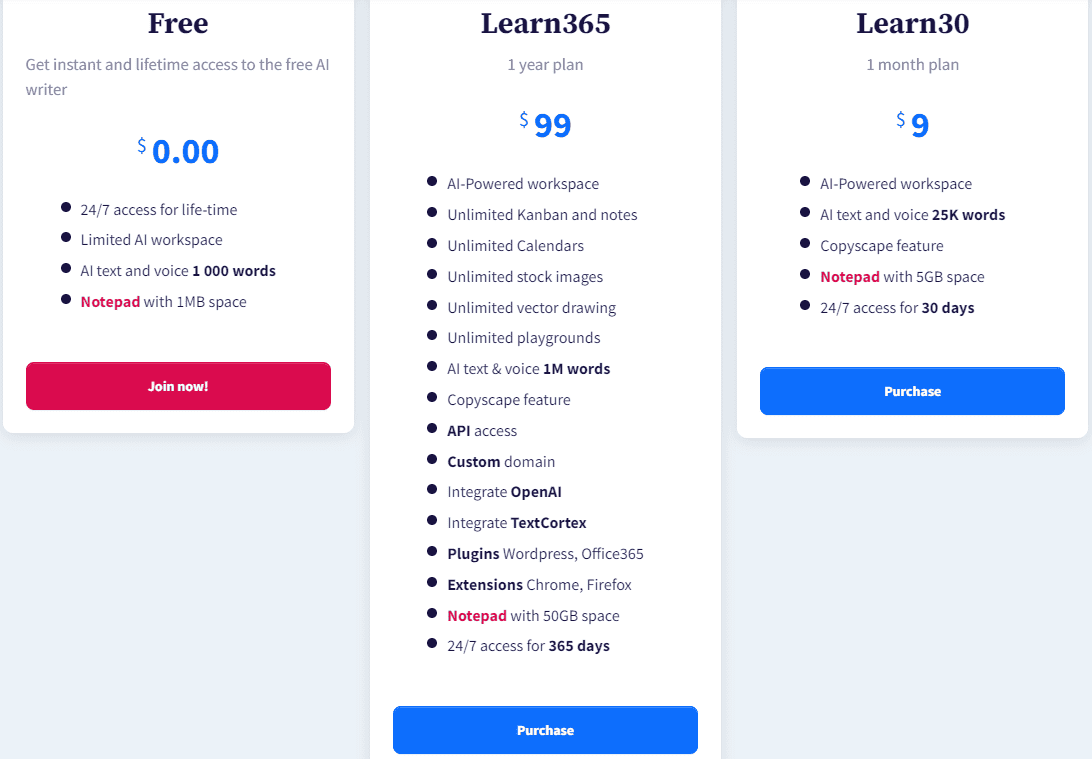 notepad regular pricing