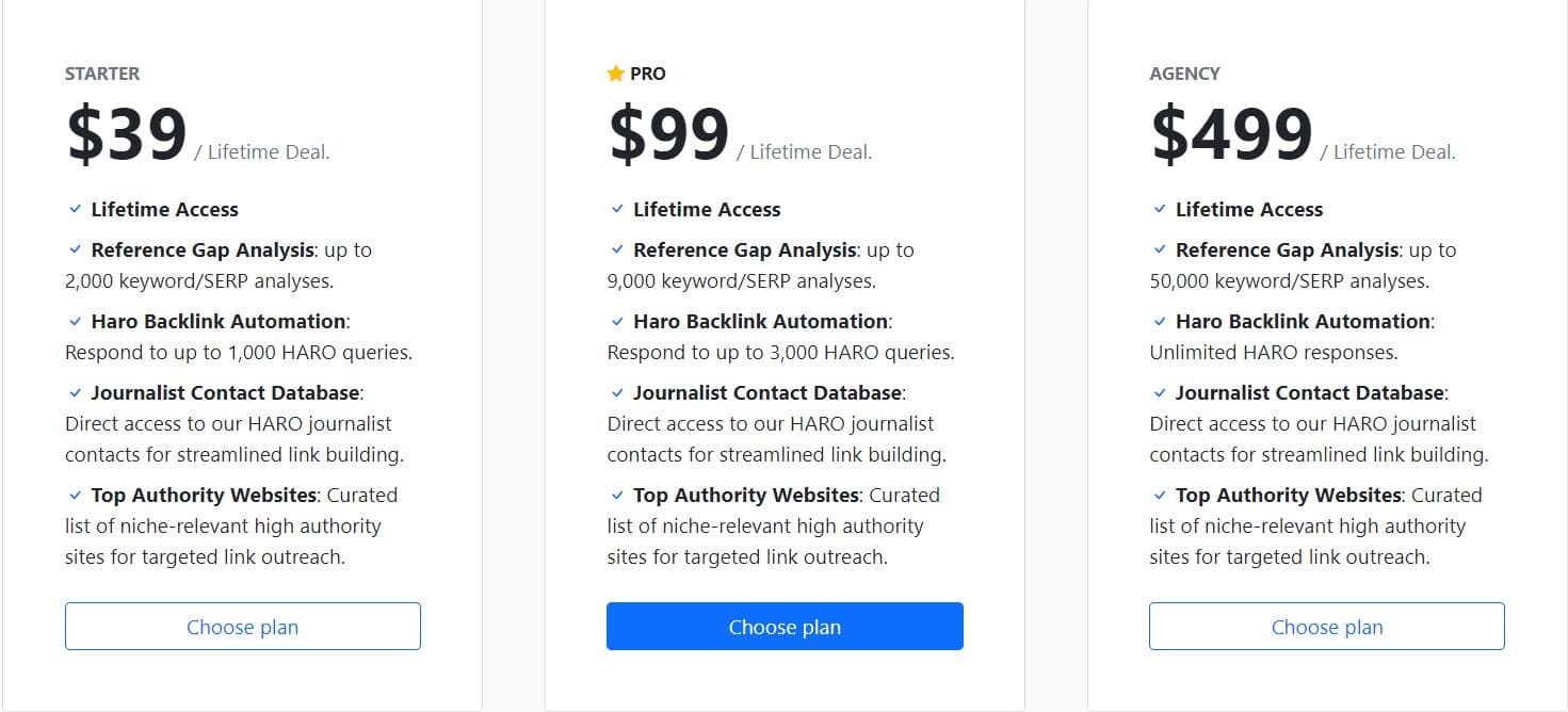 ZebraSEO Lifetime Deal: Backlink Building Tool 8 zebraseo regular pricing