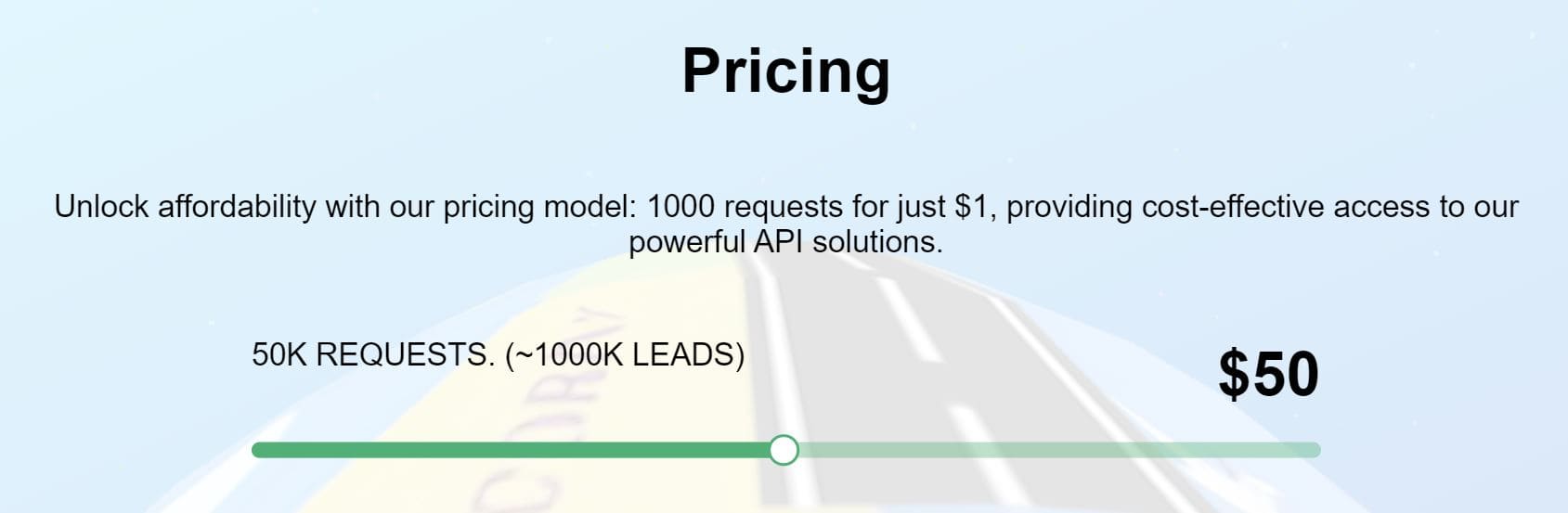 Geoscraper regular pricing