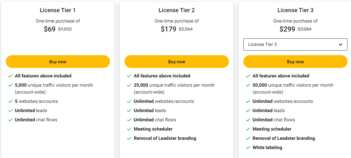 leadster appsumo price