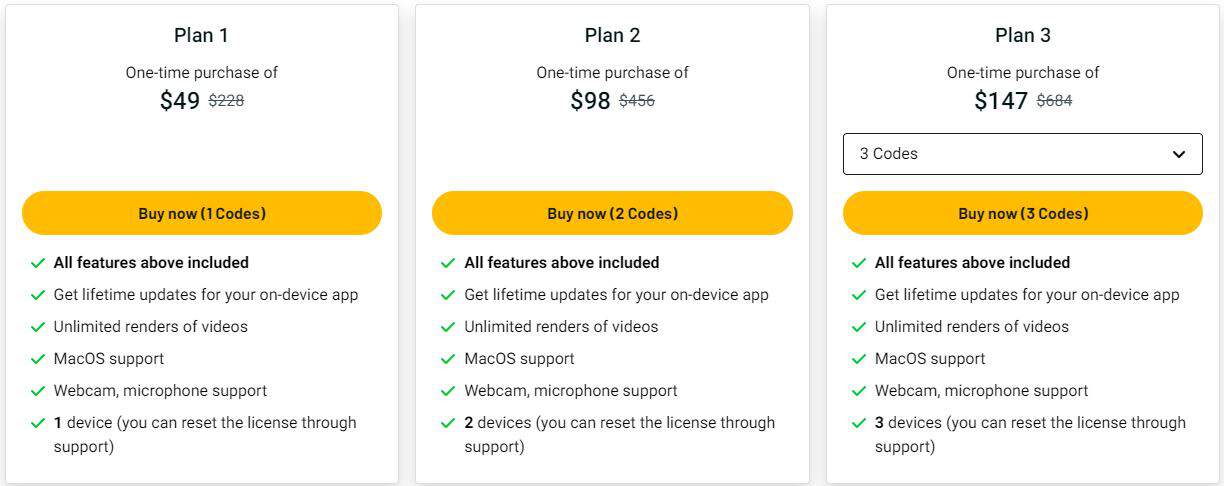 screen story appsumo price
