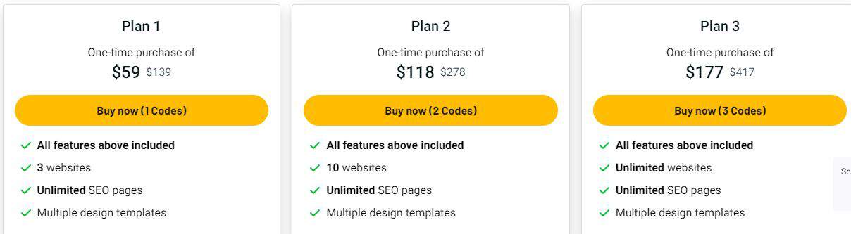 seo generator appsumo price