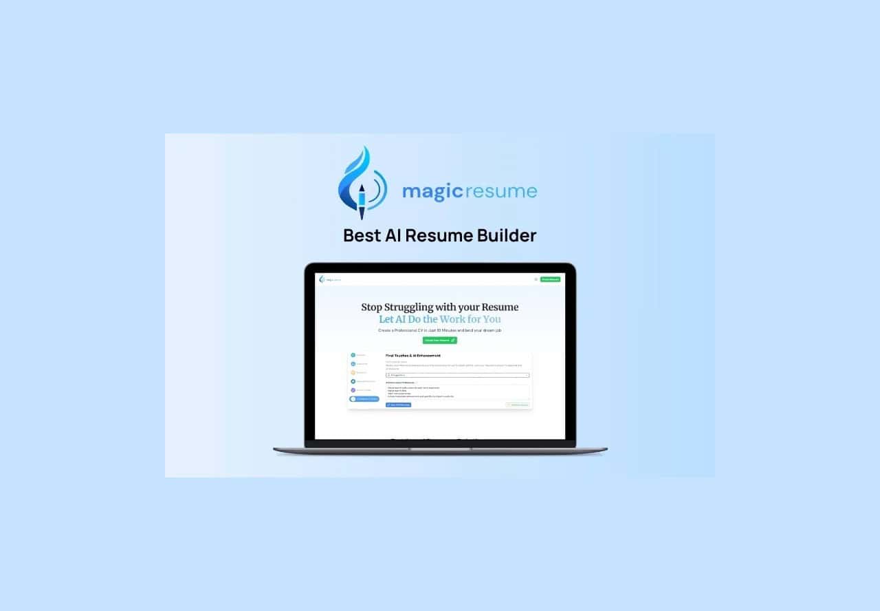 MagicResumeAI lifetime deal on dealfuel