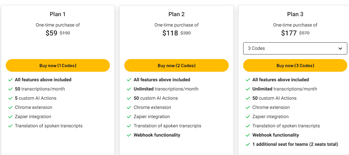 wiz write appsumo price