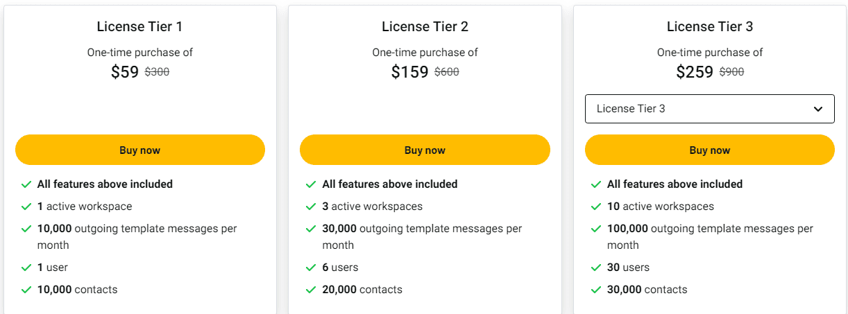 Lancepilot Lifetime Deal: Whatsapp Cold Outreach Tool 7 lancepilot appsumo price