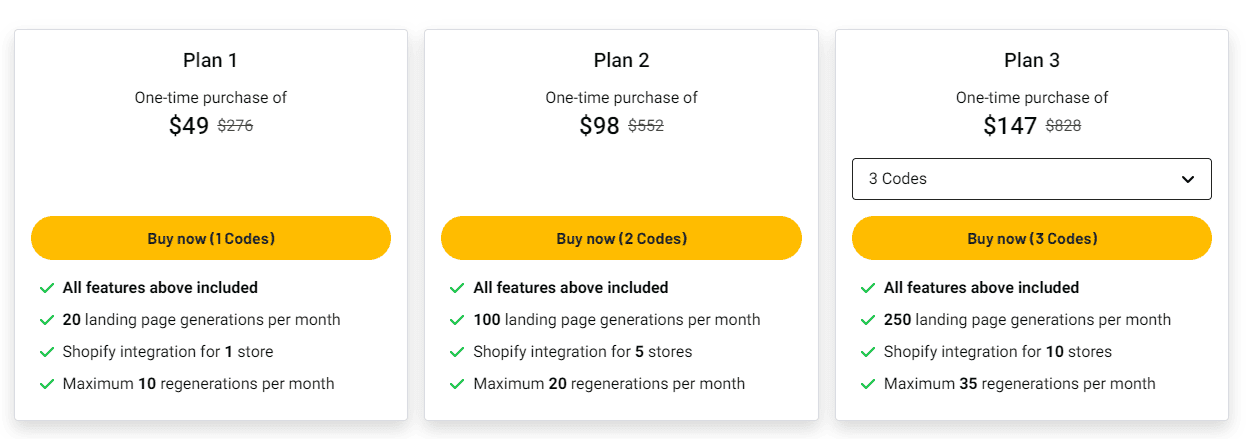 xPage Lifetime Deal: AI Landing Page Builder 8 xpage appsumo price