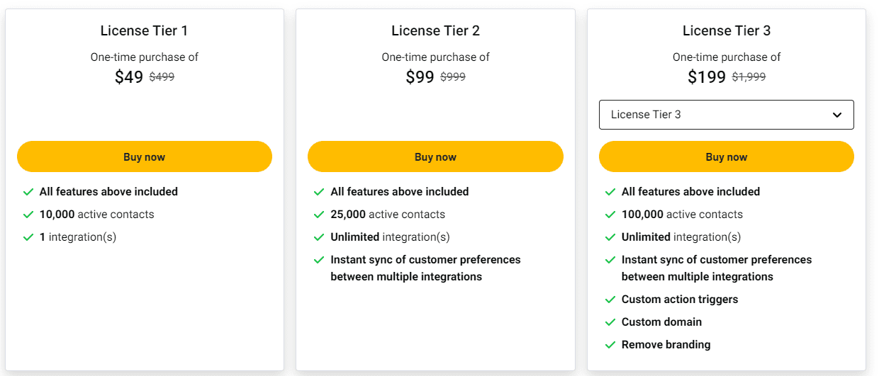 Emailpref appsumo price