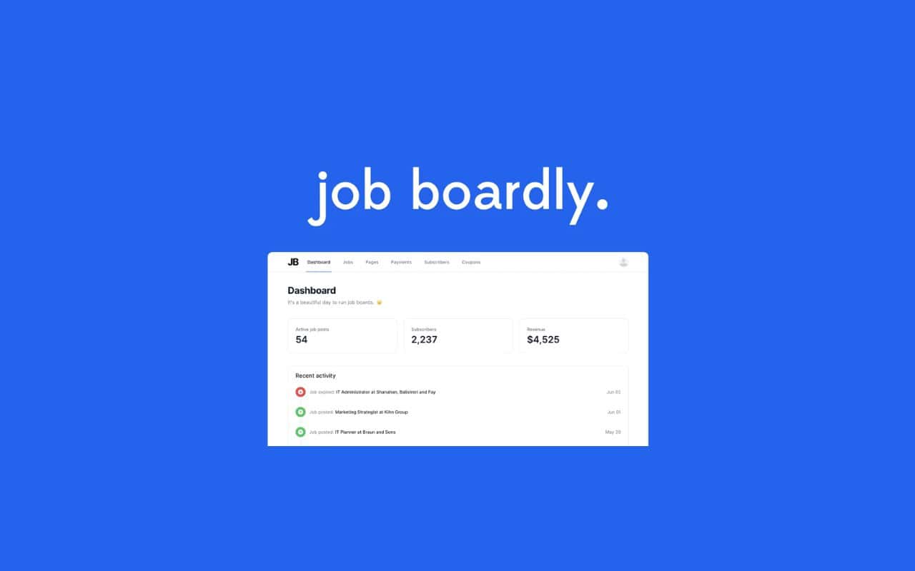 Job Boardly Lifetime Deal: Job Board Software 6 Job Boardly Lifetime Deal on Appsumo