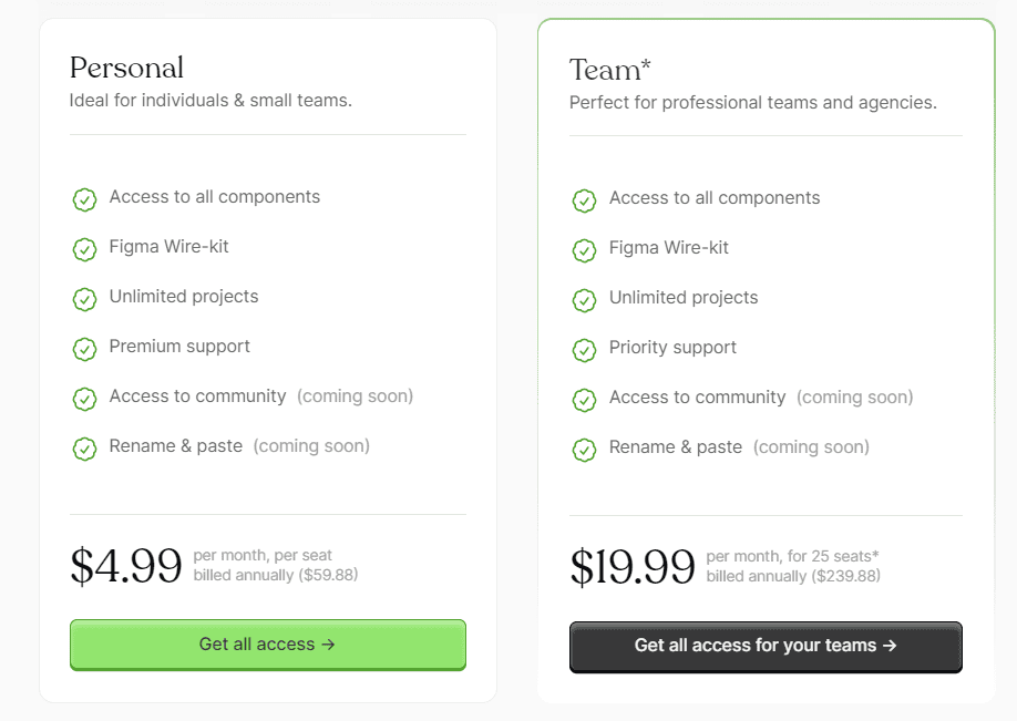 Onx UI Lifetime Deal: Website Builder 8 onx ui regular pricing