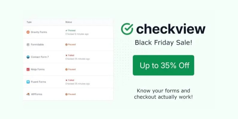 CheckView Black Friday Deal