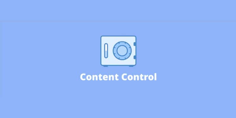 Content Control Pro Black Friday Deal