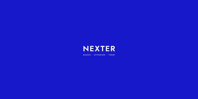 Nexter WordPress Black Friday Deal