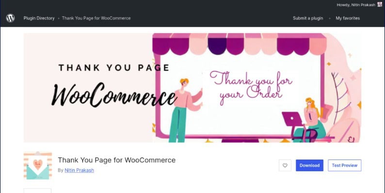 Thank You Page for Woo Black Friday Deal