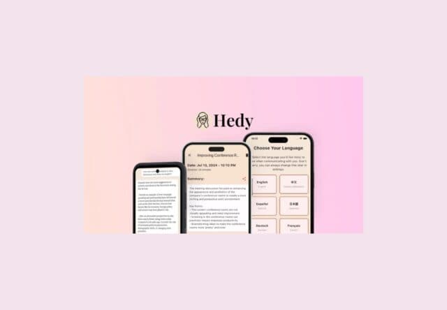 Hedy AI lifetime deal on appsumo