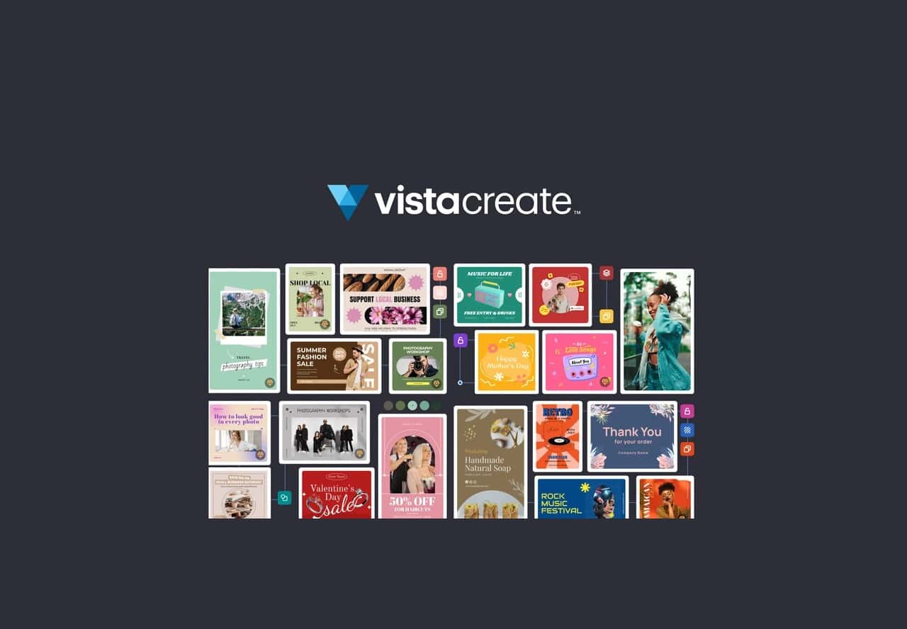 VistaCreate lifetime deal on appsumo