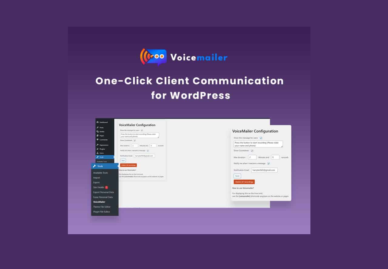 VoiceMailer Lifetime deal on dealfuel