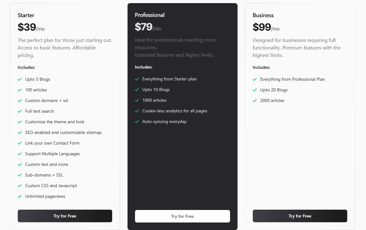 Buildfast Lifetime Deal: Turn Notion pages into Professional Blog 8 buildfast regular pricing