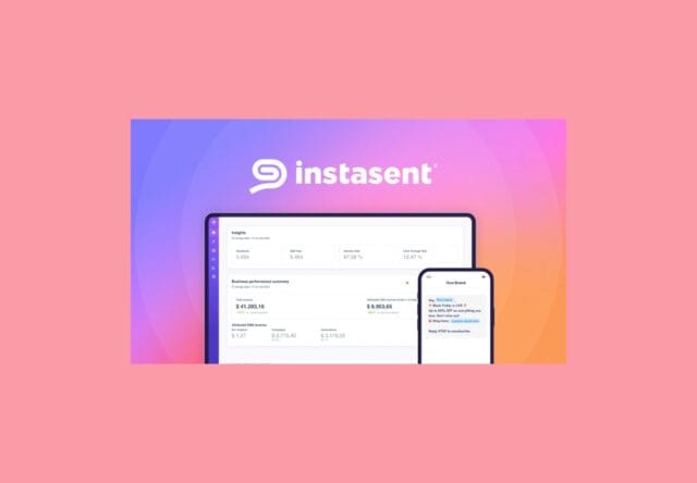 Instasent SMS lifetime deal on appsumo