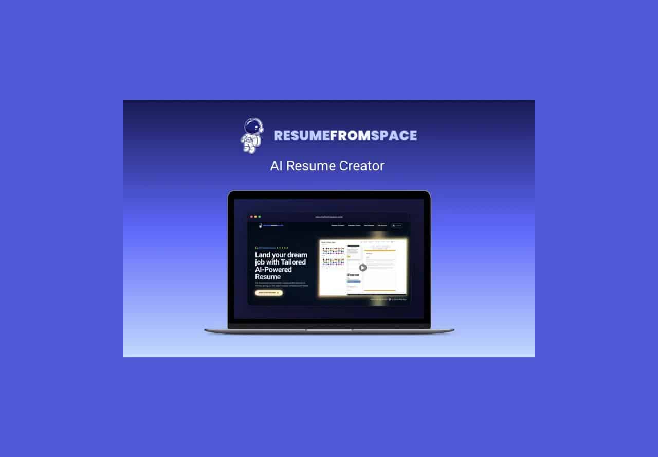 ResumeFromSpace Lifetime Deal on Dealfuel