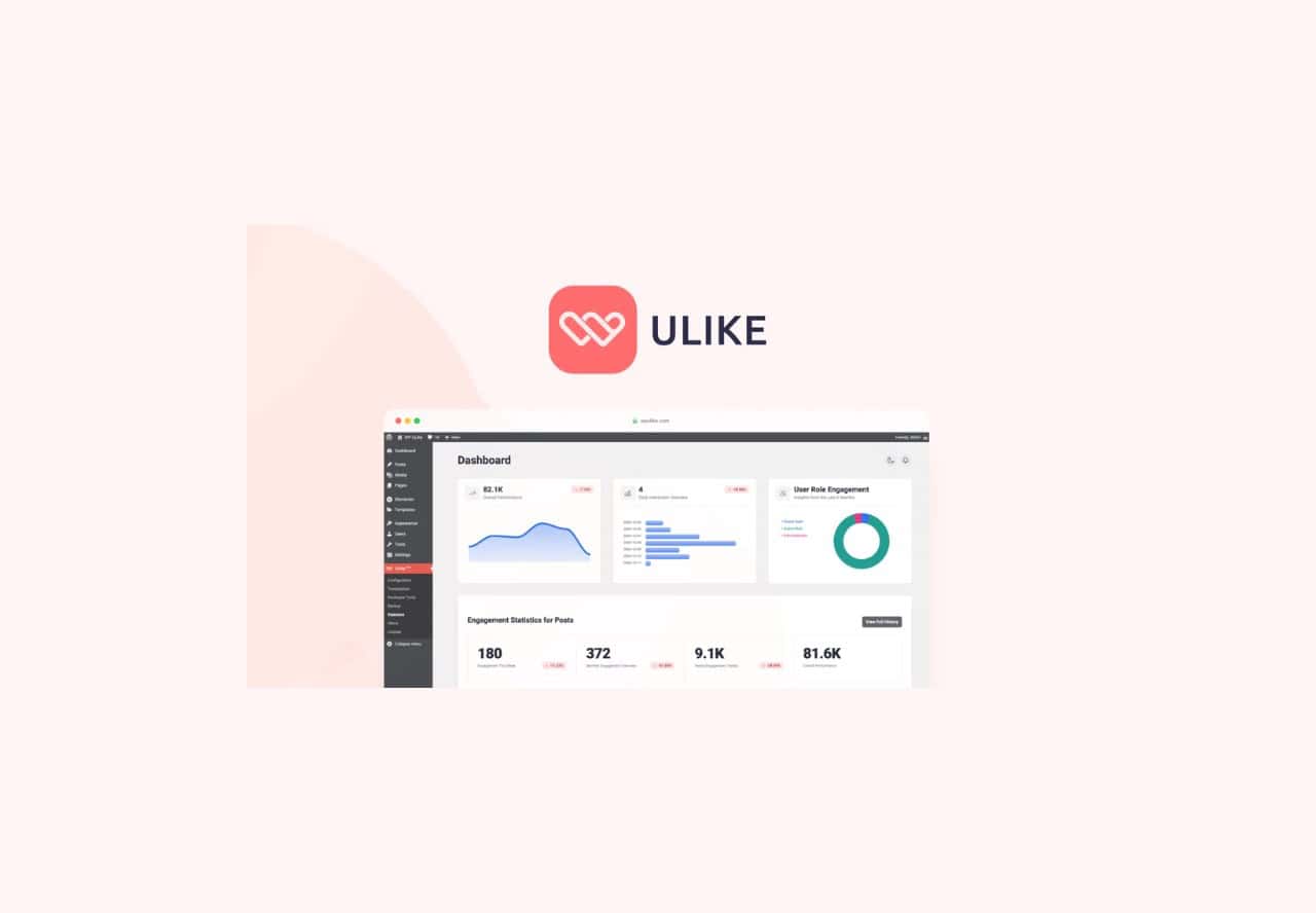 WP ULike Pro lifetime deal on appsumo