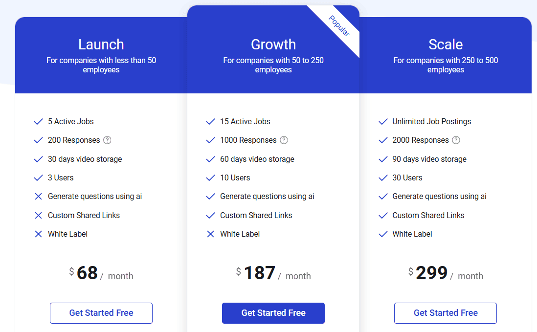 XInterview AI regular pricing