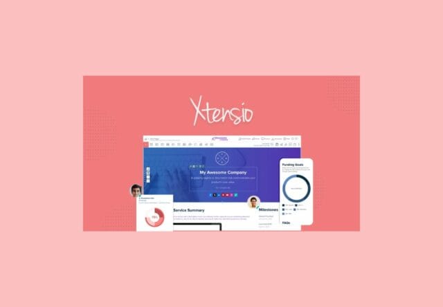 Xtensio lifetime deal on appsumo