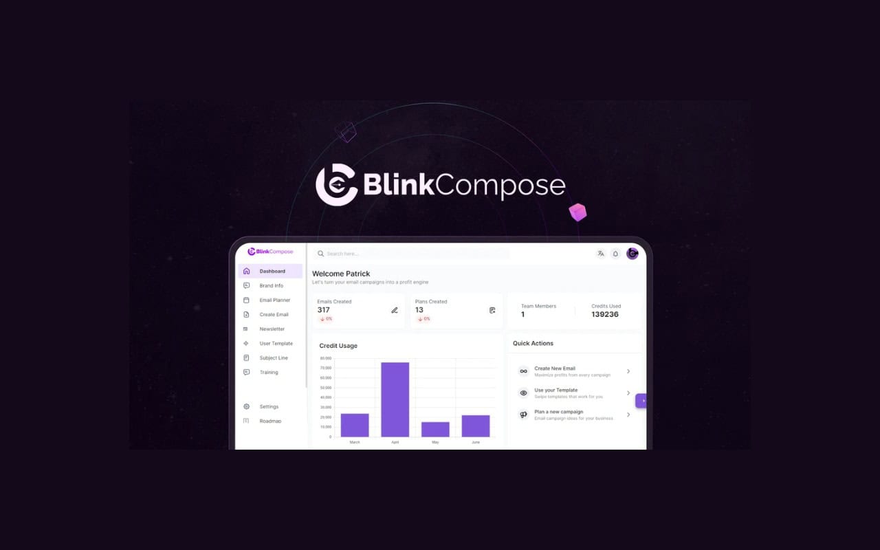 BlinkCompose lifetime deal on appsumo