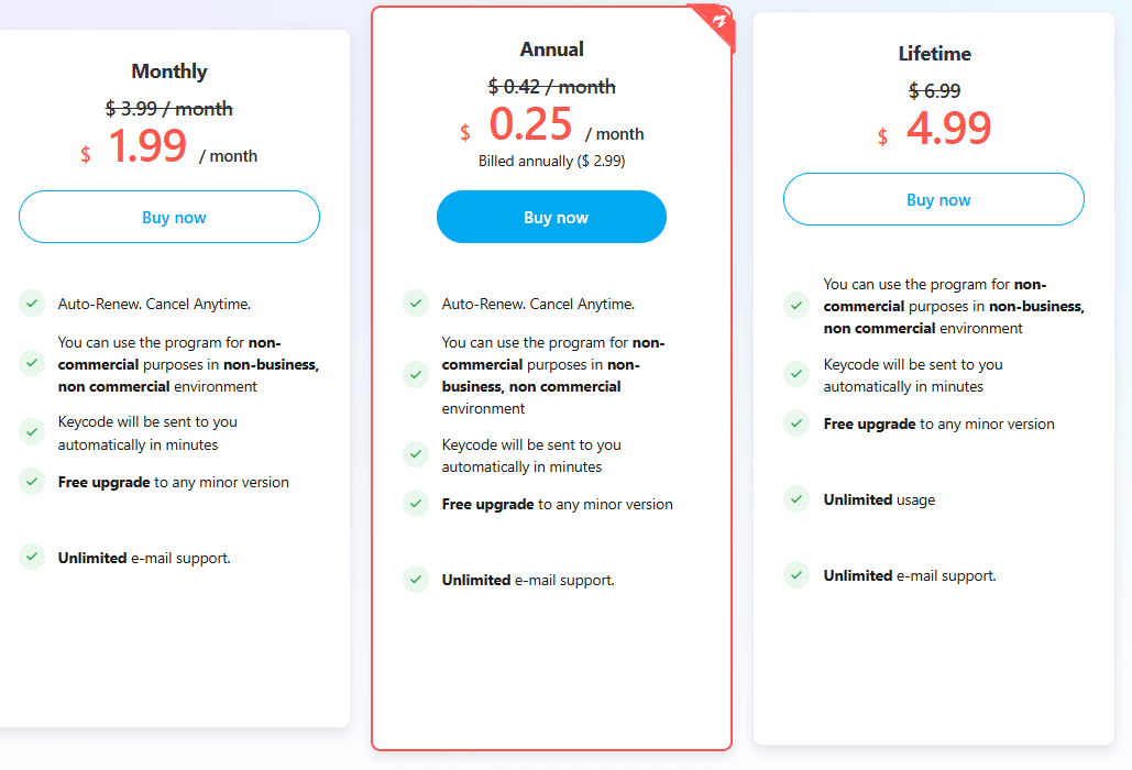 SoftOrbits Photo Stamp Remover regular pricing