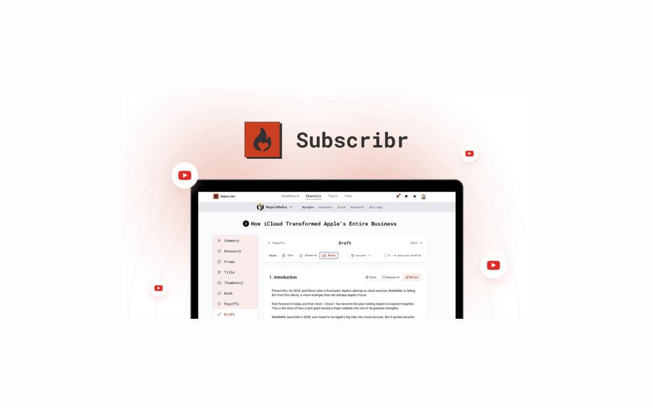 Subscribr Lifetime Deal on Appsumo