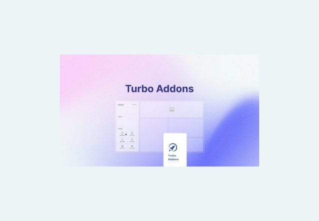 Turbo Addons Elementor Lifetime Deal on Appsumo
