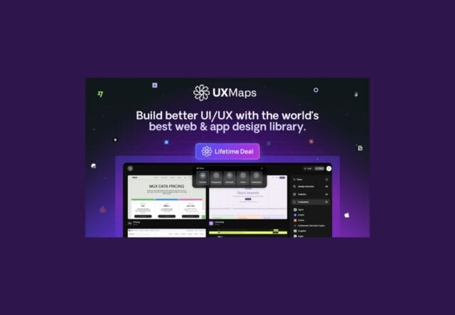 UXMaps lifetime deal on rockethub