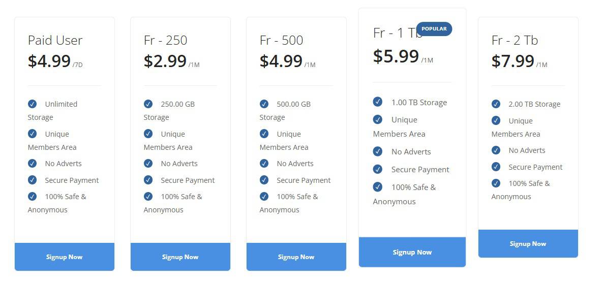 File rule regular pricing