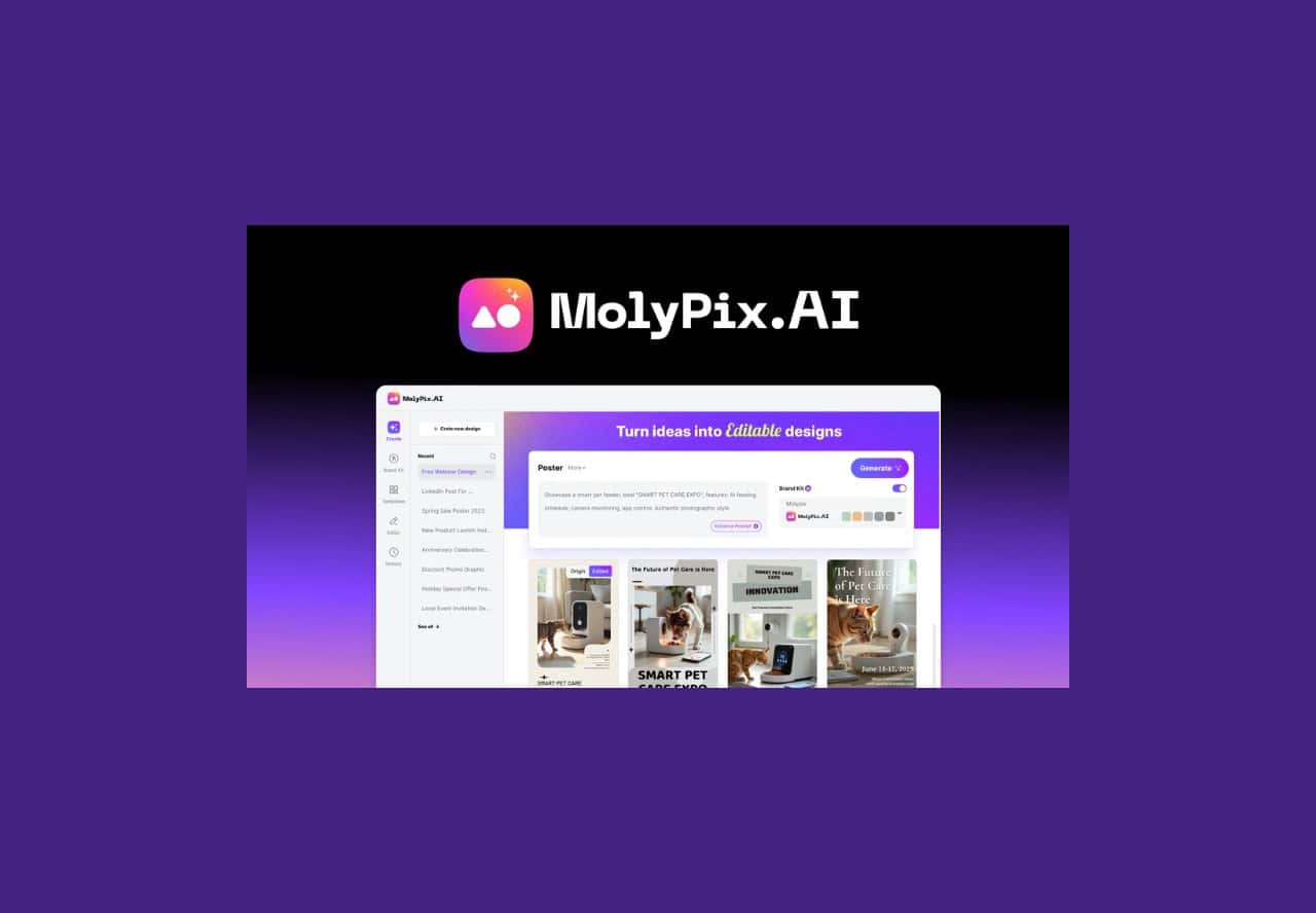 MolyPix.AI lifetime deal on appsumo