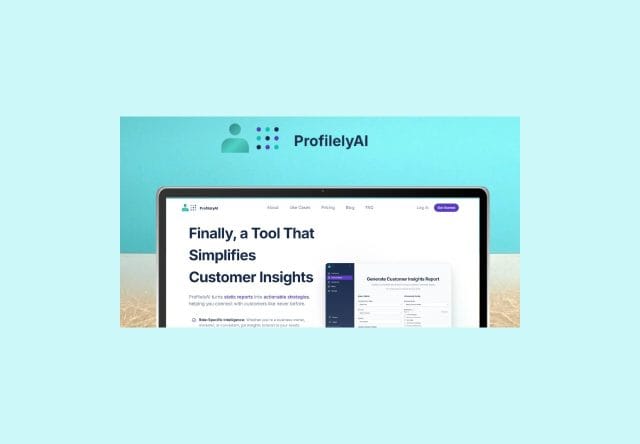 ProfilelyAl lifetime deal on dealify