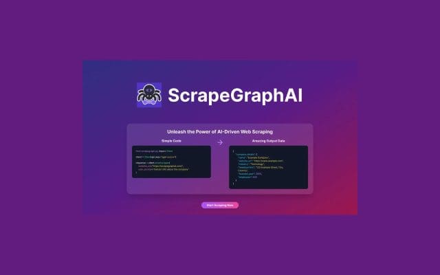 ScrapeGraphAI lifetime deal on appsumo
