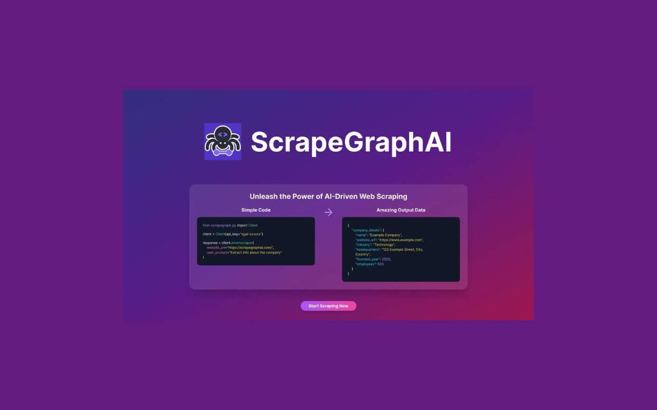 ScrapeGraphAI lifetime deal on appsumo