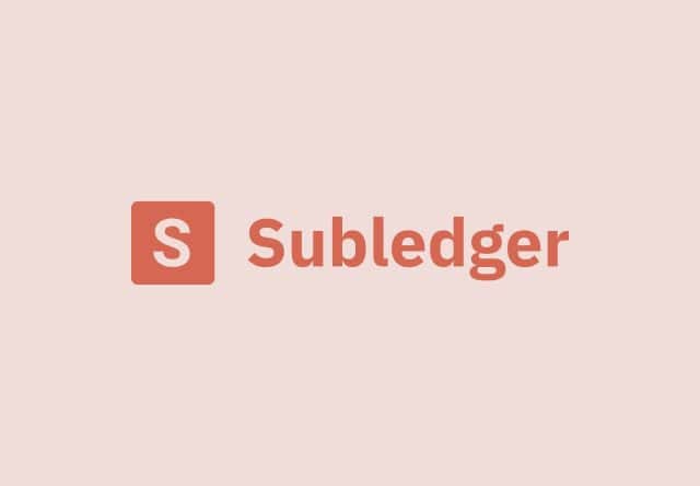 Subledger deal on dealmirror