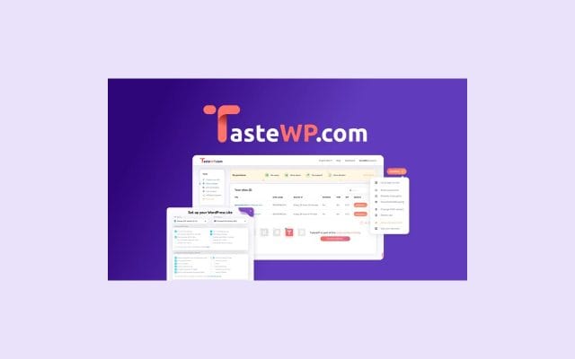 TasteWP Lifetime Deal on Appsumo