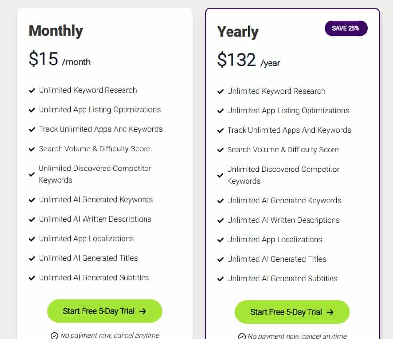 asolift regular pricing