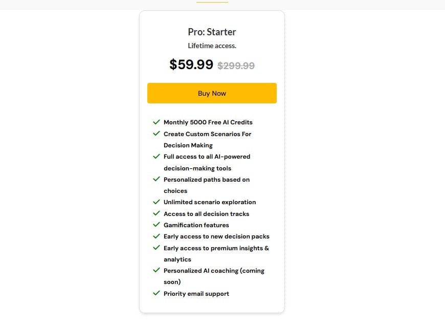 SkillWee Lifetime Deal: Decision-Making Simulator For Professionals 3 skillwee dealmirror price
