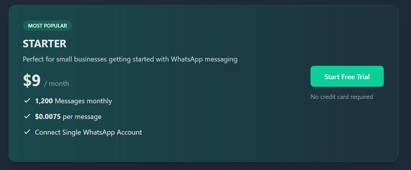 WbizTool Lifetime Deal: WhatsApp Business API for Automated Messaging 4 wbiztool regular pricing