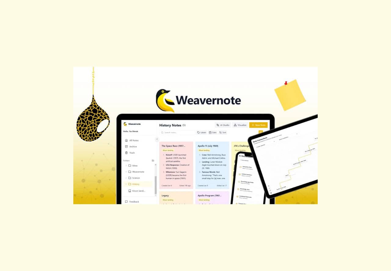 Weavernote lifetime deal on appsumo