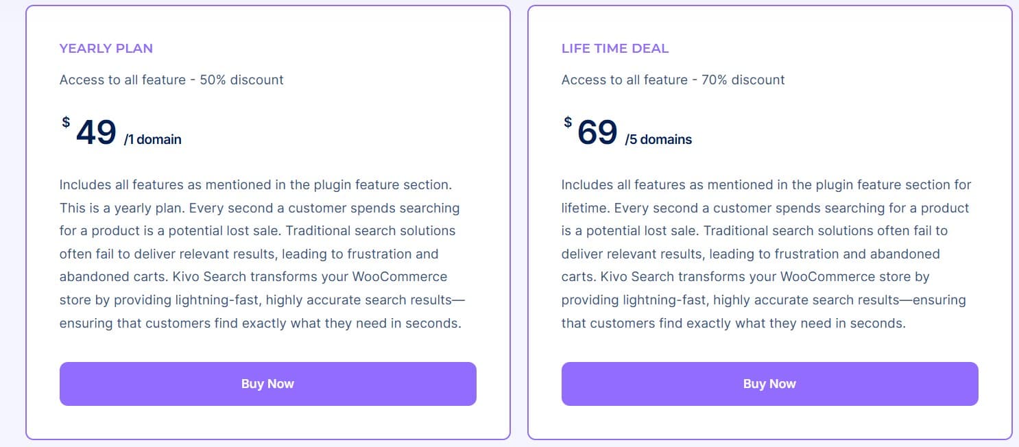 kivo search regular pricing