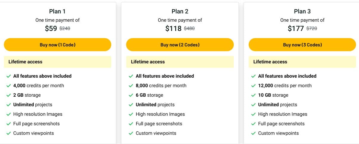 peekshot appsumo price