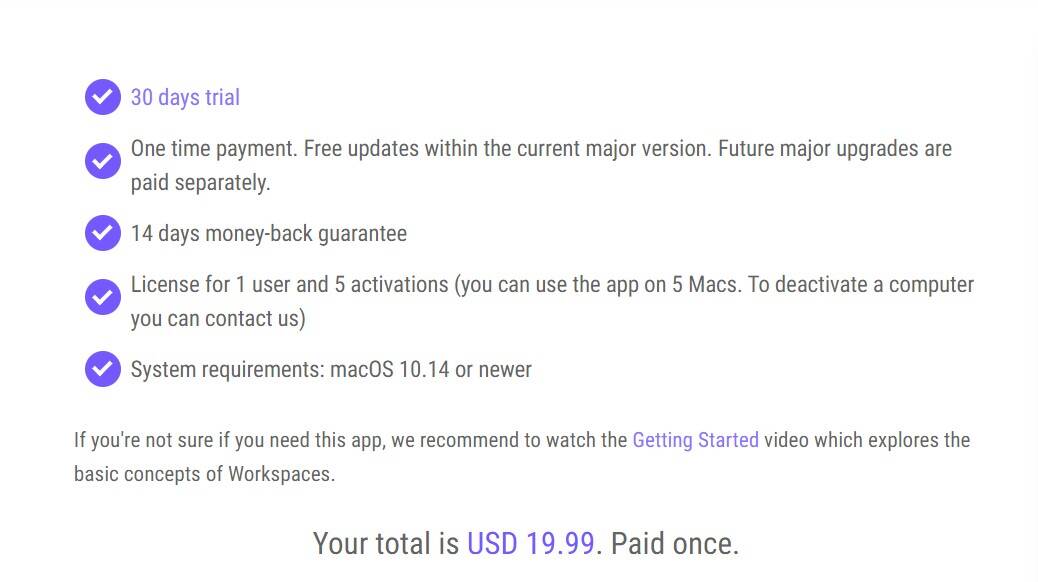 workspaces regular pricing