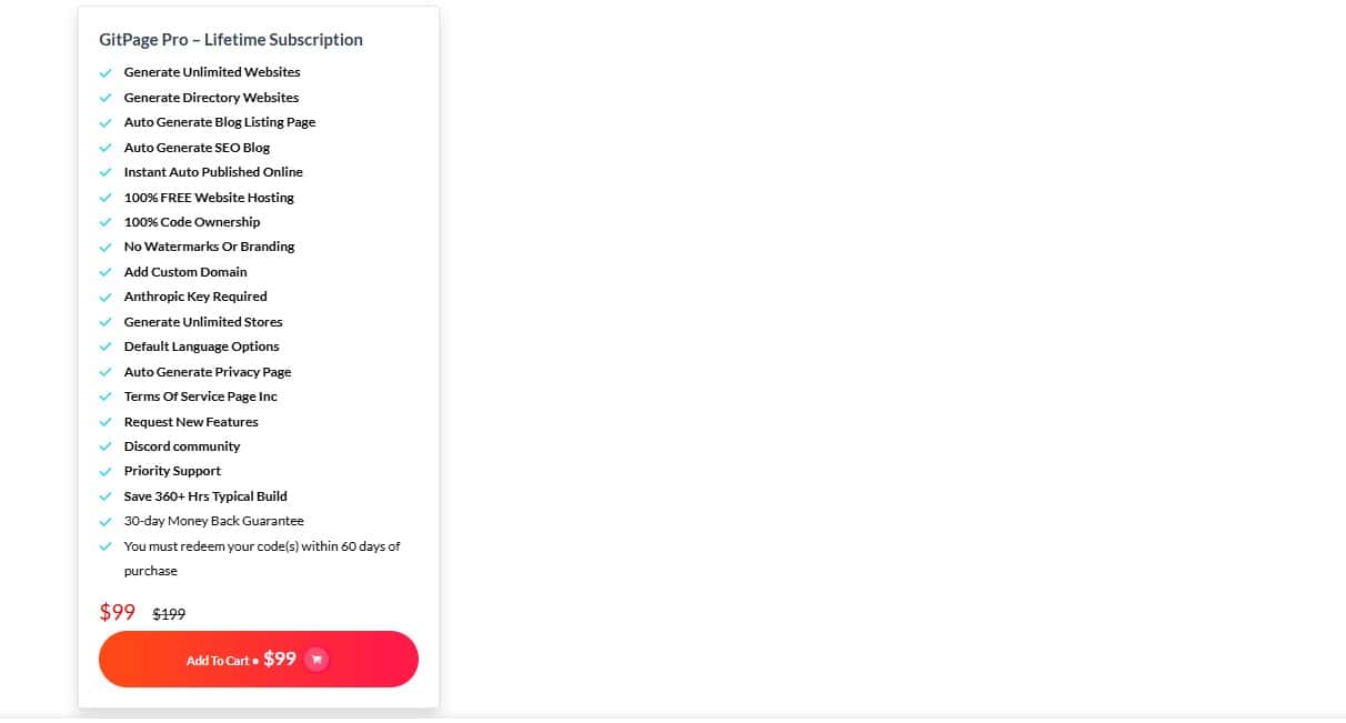 Gitpage pro lifetime deal on dealify