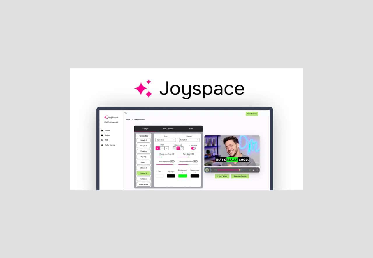 Joyspace AI lifetime deal on dealify